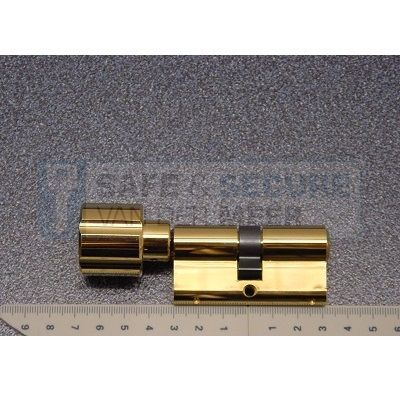 Pfaffenhain knopcilinder EB 30-knop30 in messingkleur SKG**®